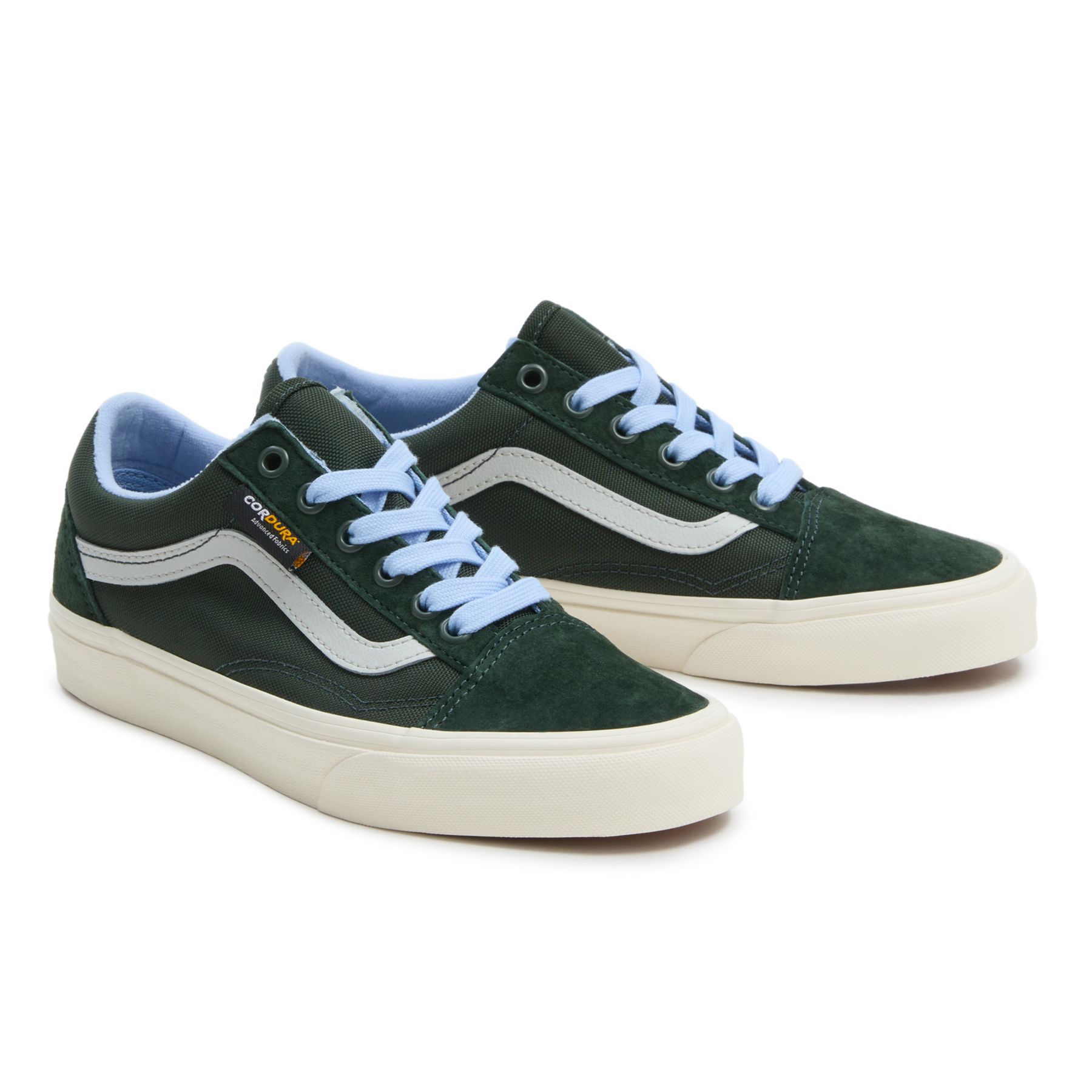 Vans old 2024 skool green stripe