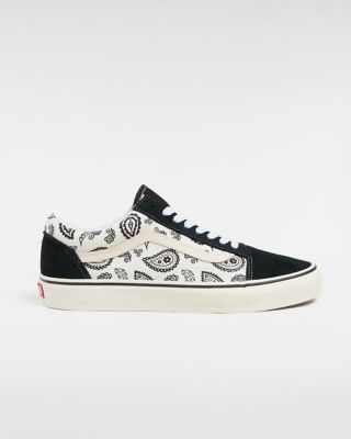 Vans Old Skool Schuhe (primavera Paisley Marshmallow) Unisex Weiß