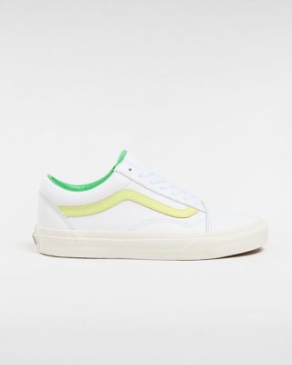 Vans Old Skool Schuhe (premium Leather Sunny Lime) Unisex Grün