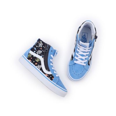 Vans skate deals shoes kids Blue