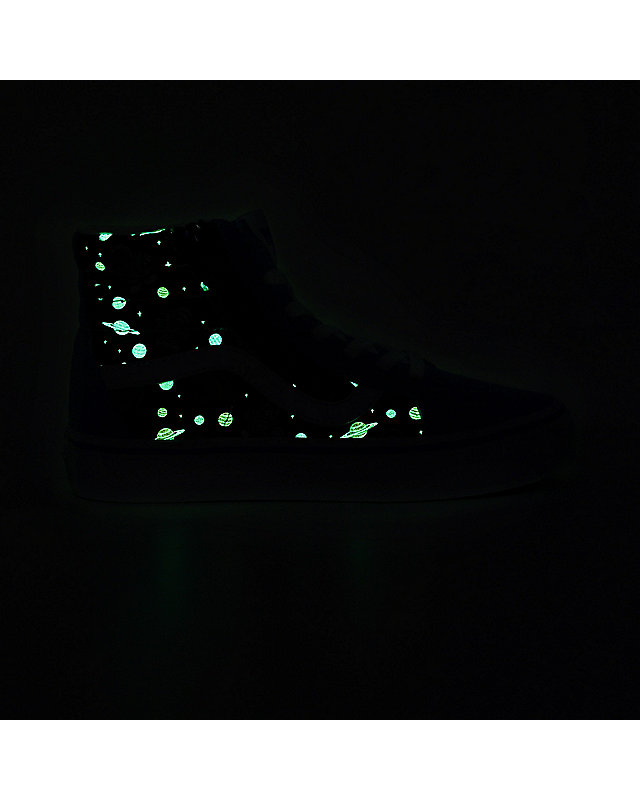 Kinder Glow Cosmic Day SK8-Hi Reissue Side Zip Schuhe (4-8 Jahre) 8