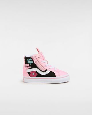 Toddlers Sk8-Hi Reissue Side Zip Glitter Shoes (1-4 Years) | Vans