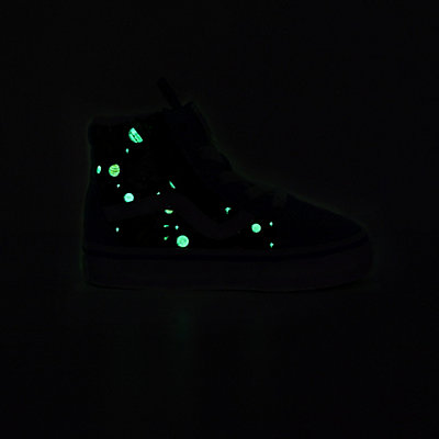 Kleinkinder Glow Cosmic Zoo SK8-Hi Reissue Side Zip Schuhe (1-4 Jahre) 8