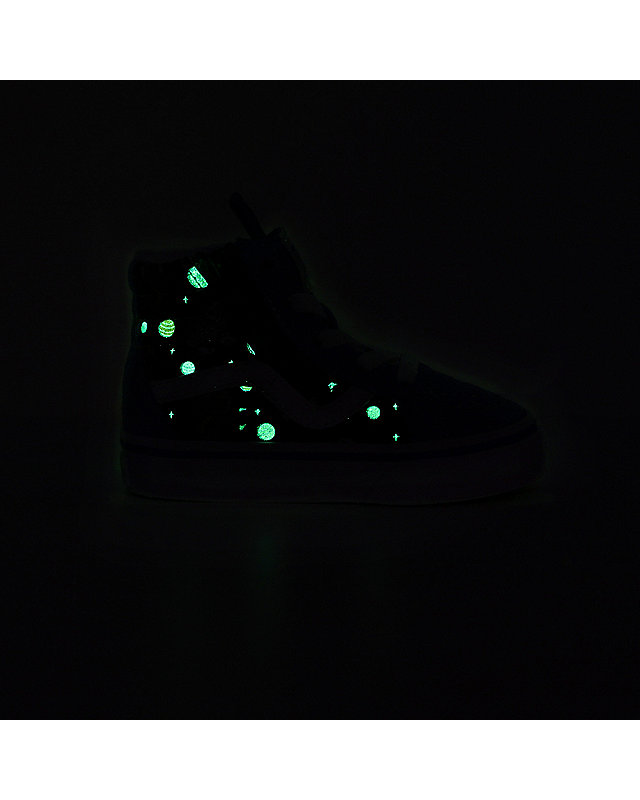 Toddler Glow Cosmic Zoo SK8-Hi Reissue Side Zip Shoes (1-4 Years) 8