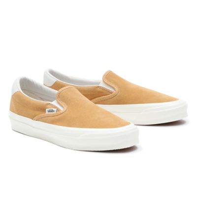 vans chaussures vault by vans og classic slip-on 59 lx (jaune) men,women jaune, taille 44