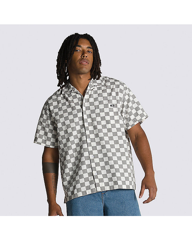 Chemise à motif checkerboard 1