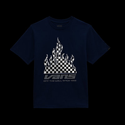 T-shirt Reflective Checkerboard Flame Garçon (8-14 ans) 3