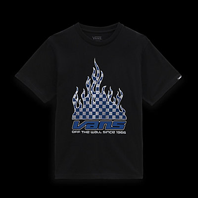 T-shirt Reflective Checkerboard Flame Garçon (8-14 ans)