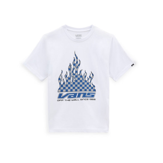 Camiseta Reflective Checkerboard Flame de niños (8-14 años) | Vans