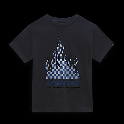Camiseta Reflective Checkerboard Flame de niños pequeños (2-8 años) 3