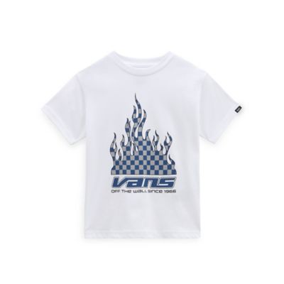 T-shirt Reflective Checkerboard Flame Petits (2-8 ans) | Vans