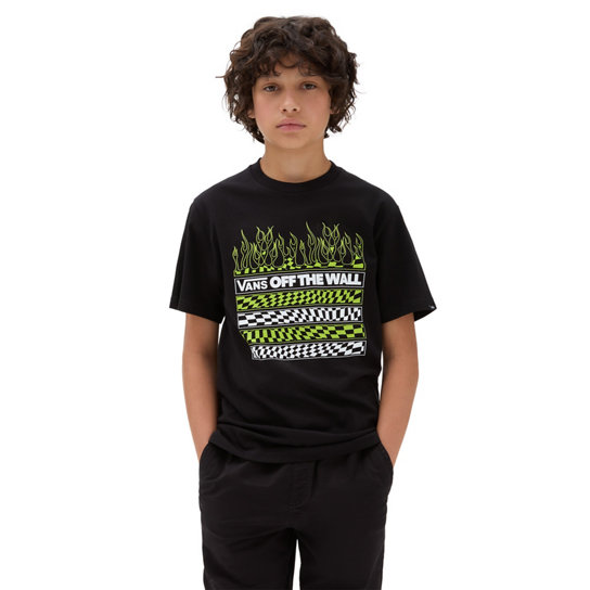 Camiseta de niños Neon Flames (8-14 años) | Vans