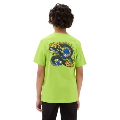 Vans t shop shirt kids Green