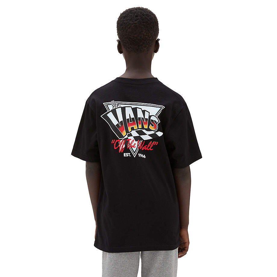 Vans Boys Hole Shot T-shirt (8-14 Years) (black) Boys Black