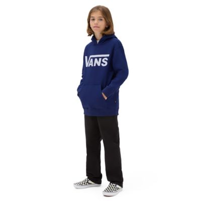 Navy blue store vans hoodie