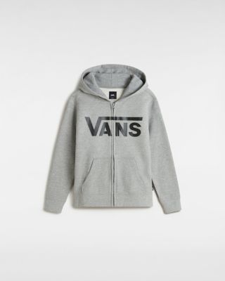 Vans Boys Classic Sweatshirt (8-14 Years) (cement Heather) Boys Grey