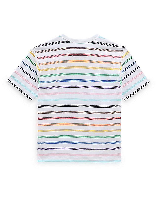 Gestreiftes Pride Knit T-Shirt 2023 2