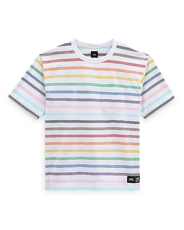 Gestreiftes Pride Knit T-Shirt 2023 1