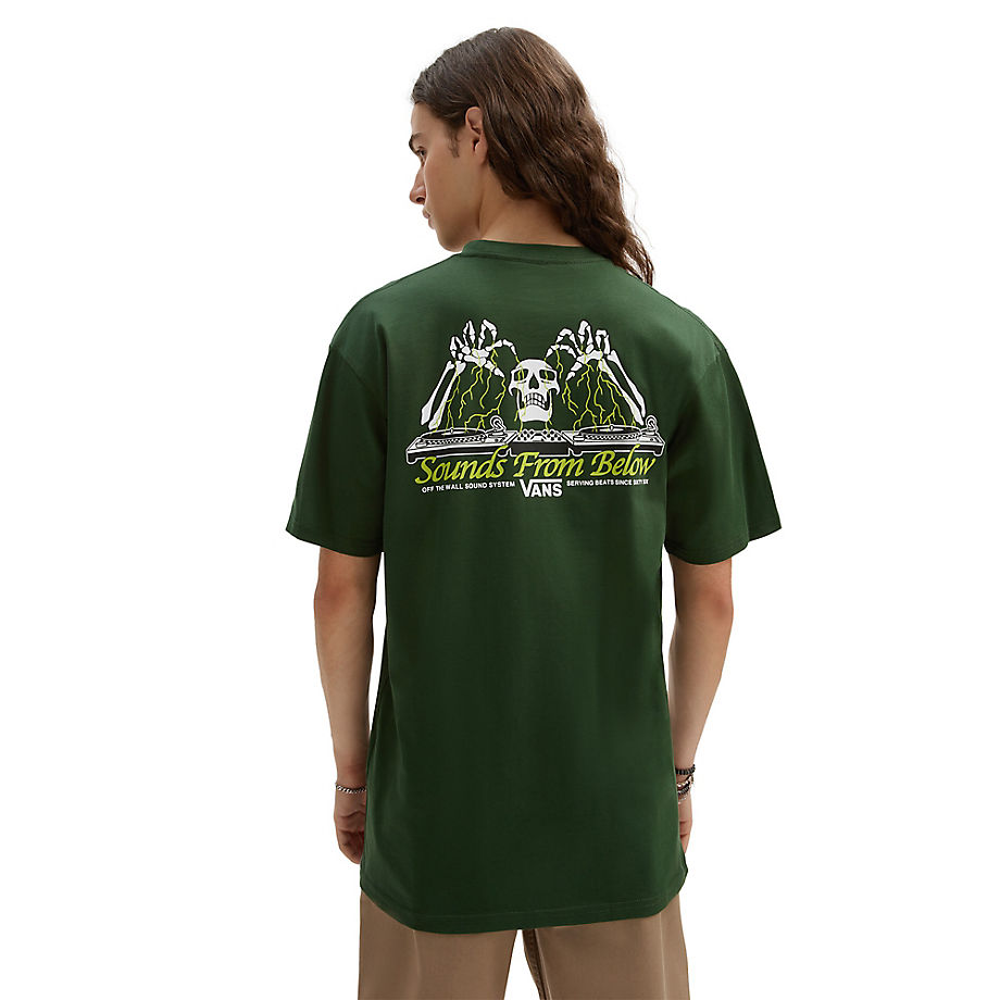 Vans Sounds From Below T-shirt (mountain View) Men Green