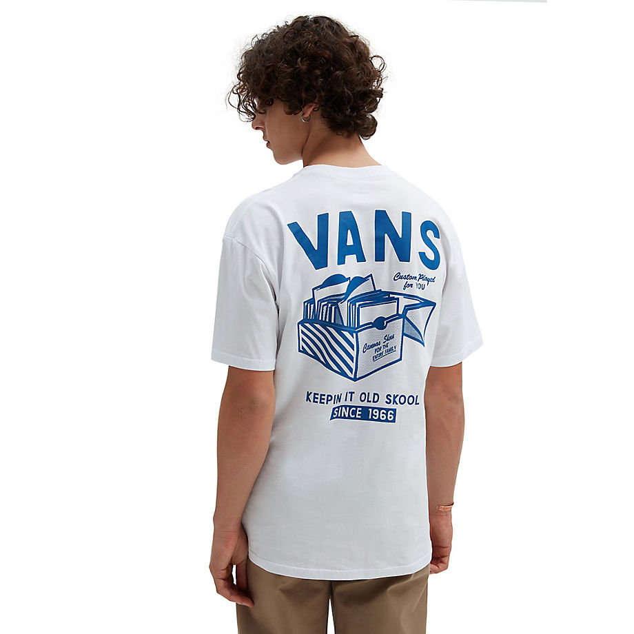 Vans Record Label T-shirt(white)