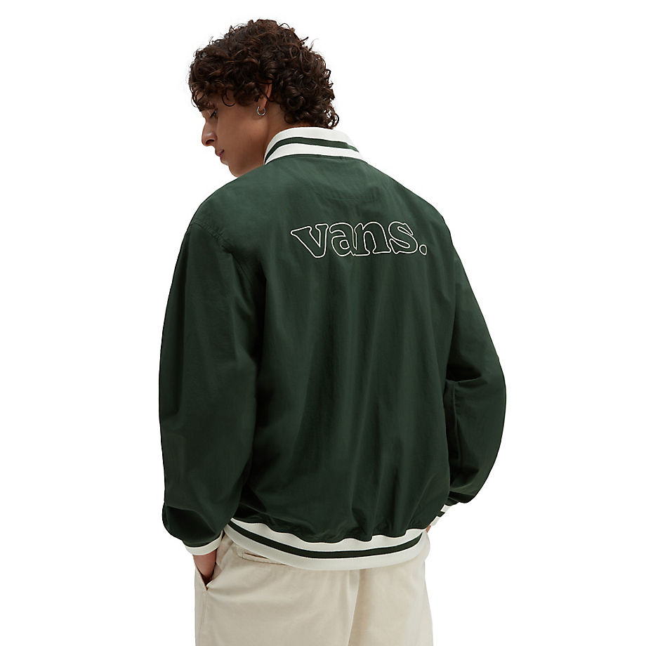 Vans Moore Varsity Jacket (mountain View) Men Green