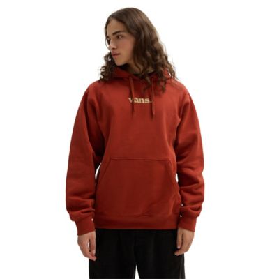 Vans Lowered Loose Pullover Hoodie(burnt Henna)