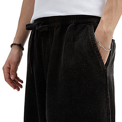 Pantalones Range de pana de corte holgado y pernera entallada, lavado ácido, tiro caído y cintura elástica 4