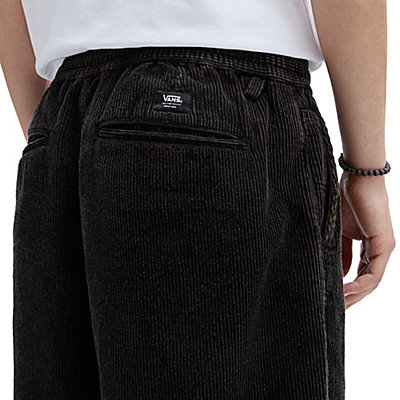 Pantalones Range de pana de corte holgado y pernera entallada, lavado ácido, tiro caído y cintura elástica 5