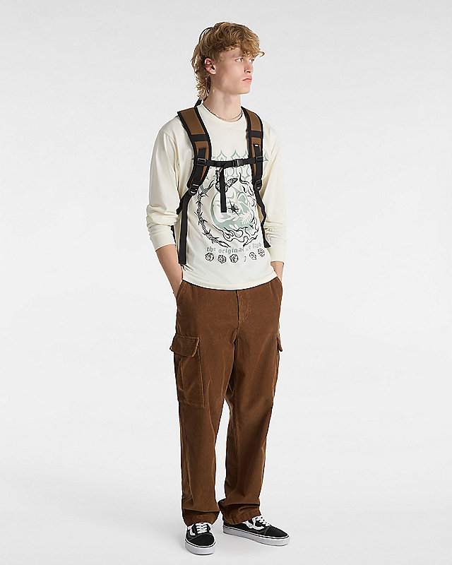 Service Cargo Corduroy Loose Tapered Trousers 5