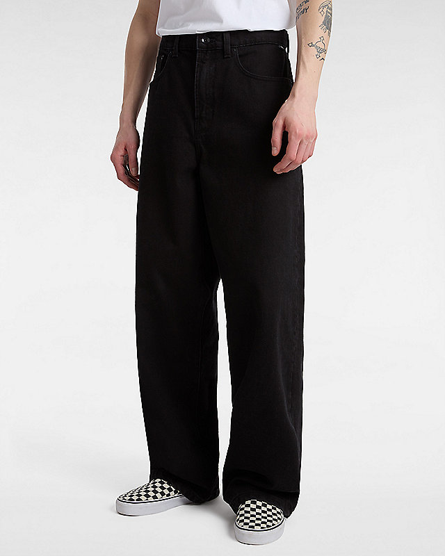 Check-5 Baggy Denim Trousers 3