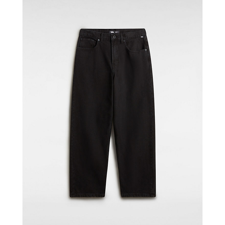 Vans Spodnie Jeansowe Check-5 Baggy (black) Mezczyzni Czarny