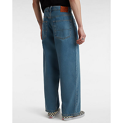 Check-5 Baggy Denim Trousers 4