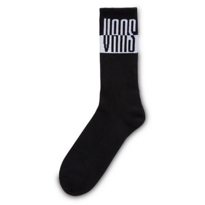 Music Academy Crew Socks (1 Pair) | Black | Vans