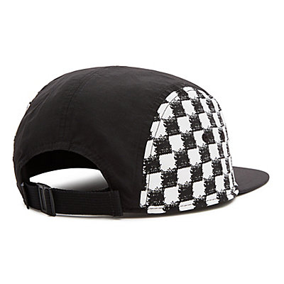DIY Checkerboard Curved Bill Hat