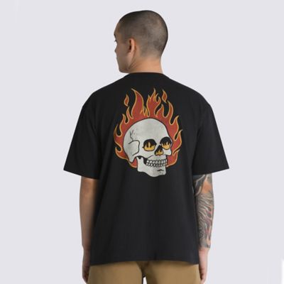 Vans t best sale shirt skull