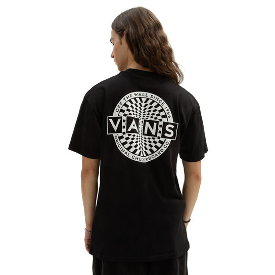 Warped Checkerboard Logo T-Shirt | Vans