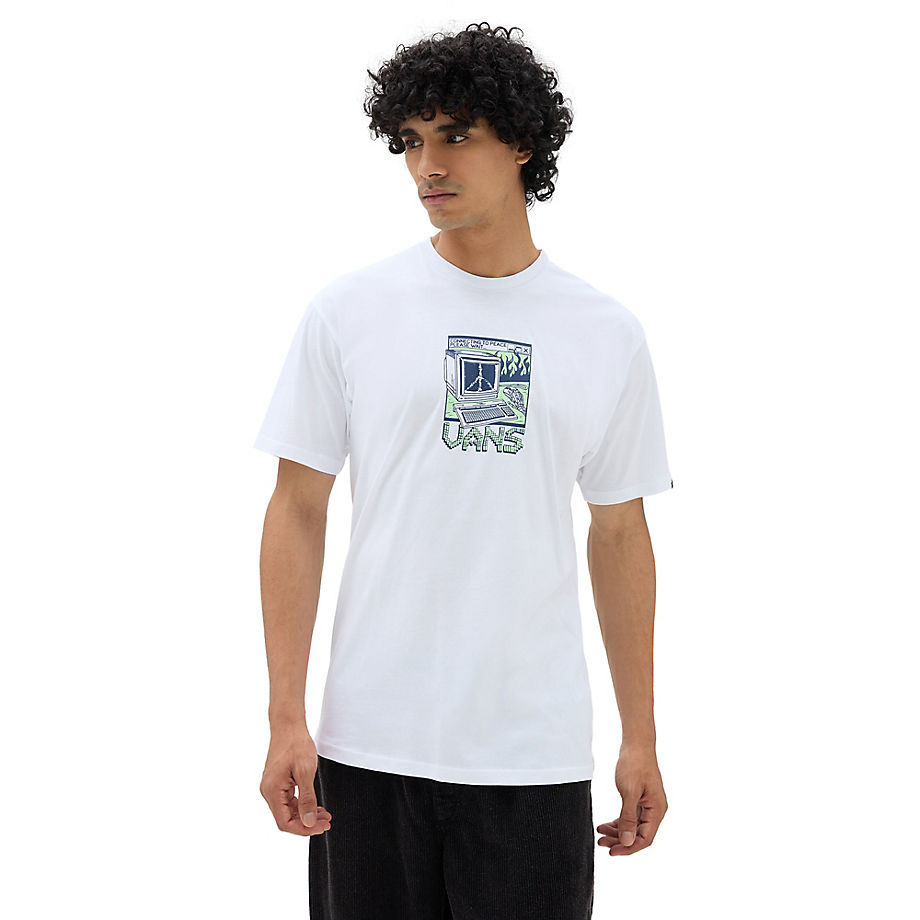 Vans Throwback Peace Machine T-shirt (weiß) Herren Weiß