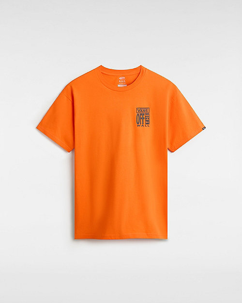 Vans T-shirt Ave (flame) Homme Orange