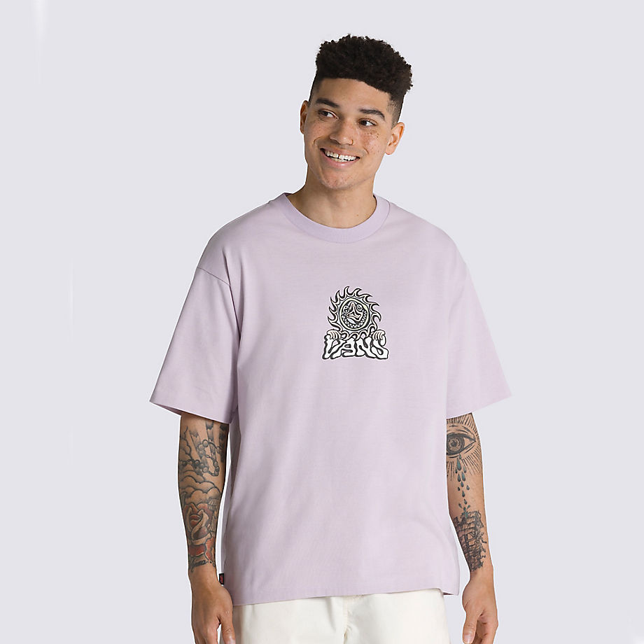 Vans Off The Wall Skate Classics T-shirt (lavender Frost) Men Purple