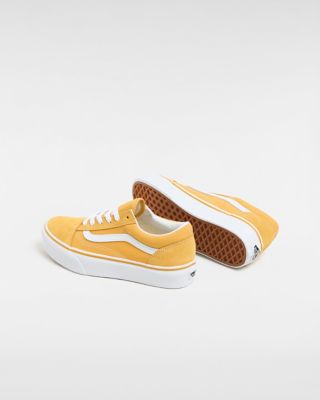 Vans old best sale skool platform yellow