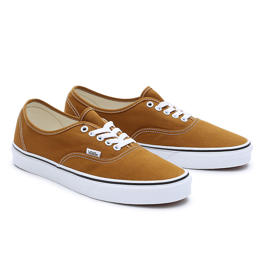 Vans Color Theory Authentic Shoes (golden Brown) Men