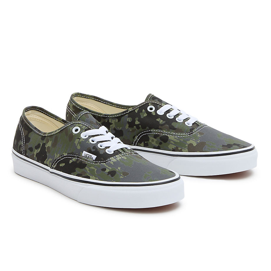 Vans Authentic Shoe(rain Camo Green/multi)