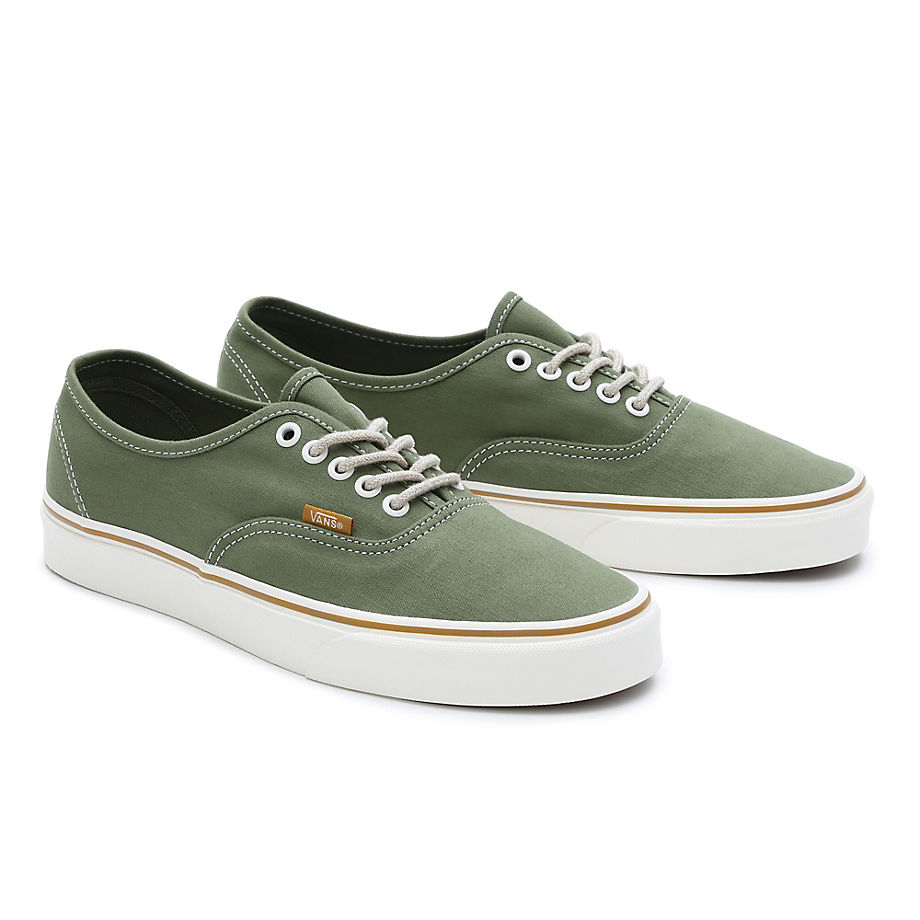 Vans Authentic Embroidered Check Shoe(loden Green)