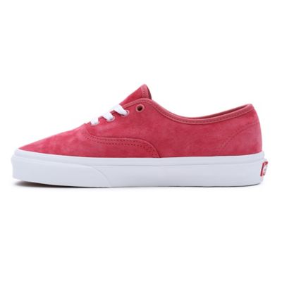 Vans rouge en outlet daim