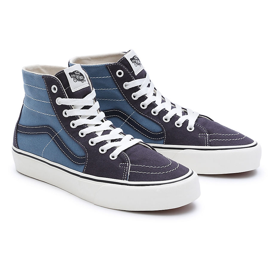 Vans Twill Sk8-hi Tapered Vr3 Shoes (blue/multi) Men