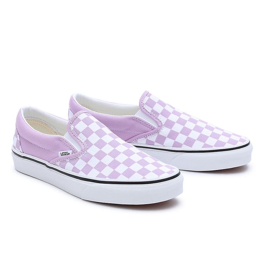 Vans Color Theory Classic Slip-on Shoes (lupine) Men