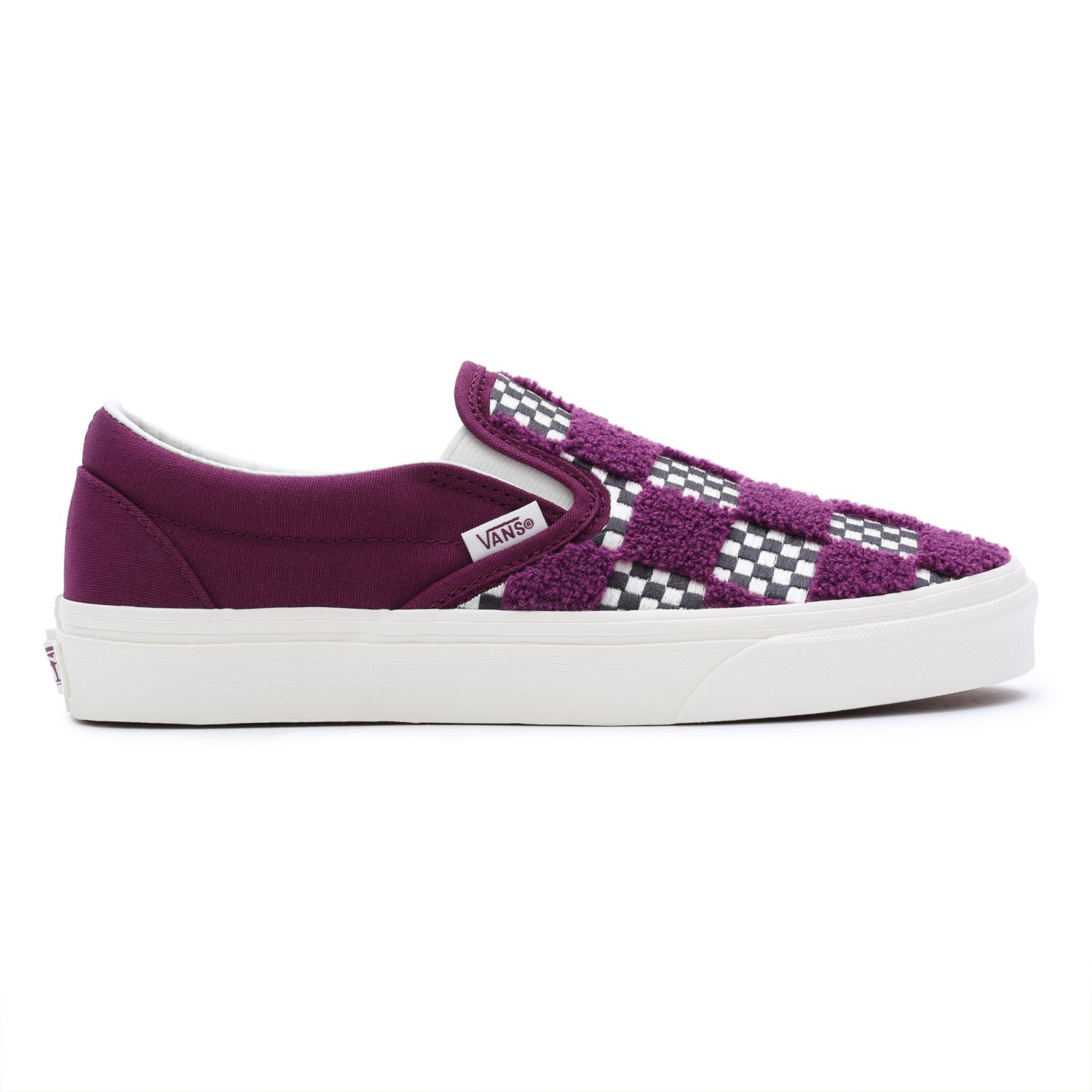 Pastel purple outlet checkered vans