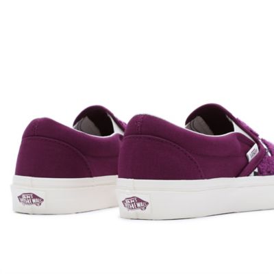 Light purple hotsell checkered vans