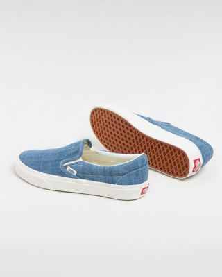 Navy slip cheap on vans