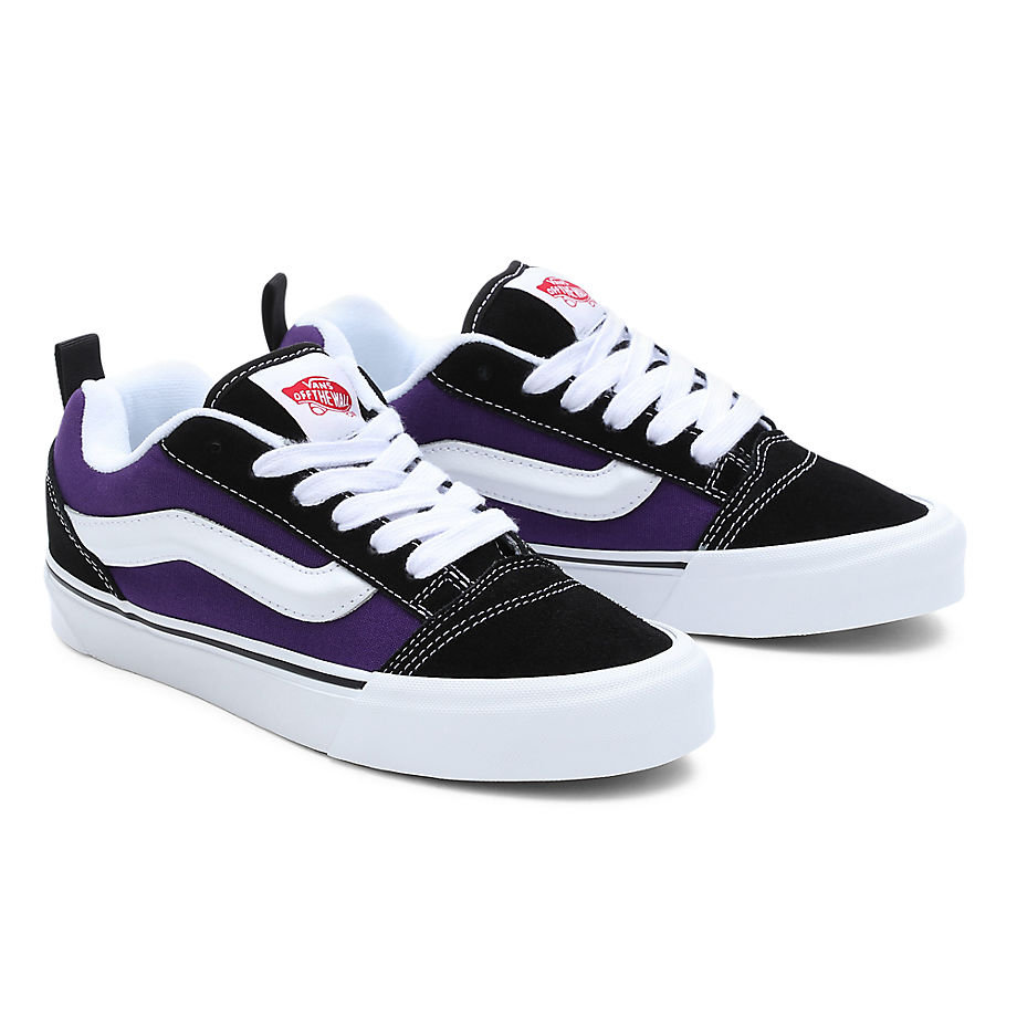 Vans Knu Skool Shoe(2 Tone Black/purple)